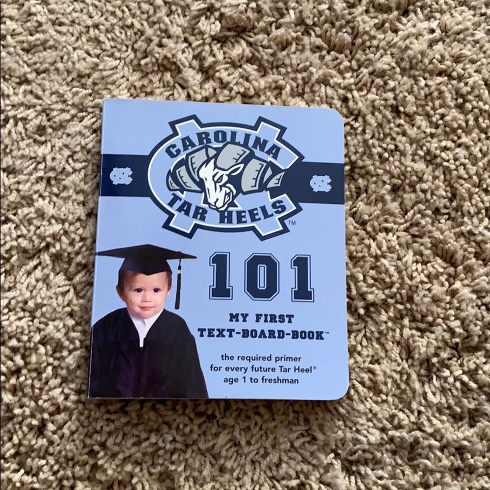 Carolina Tar Heels baby book